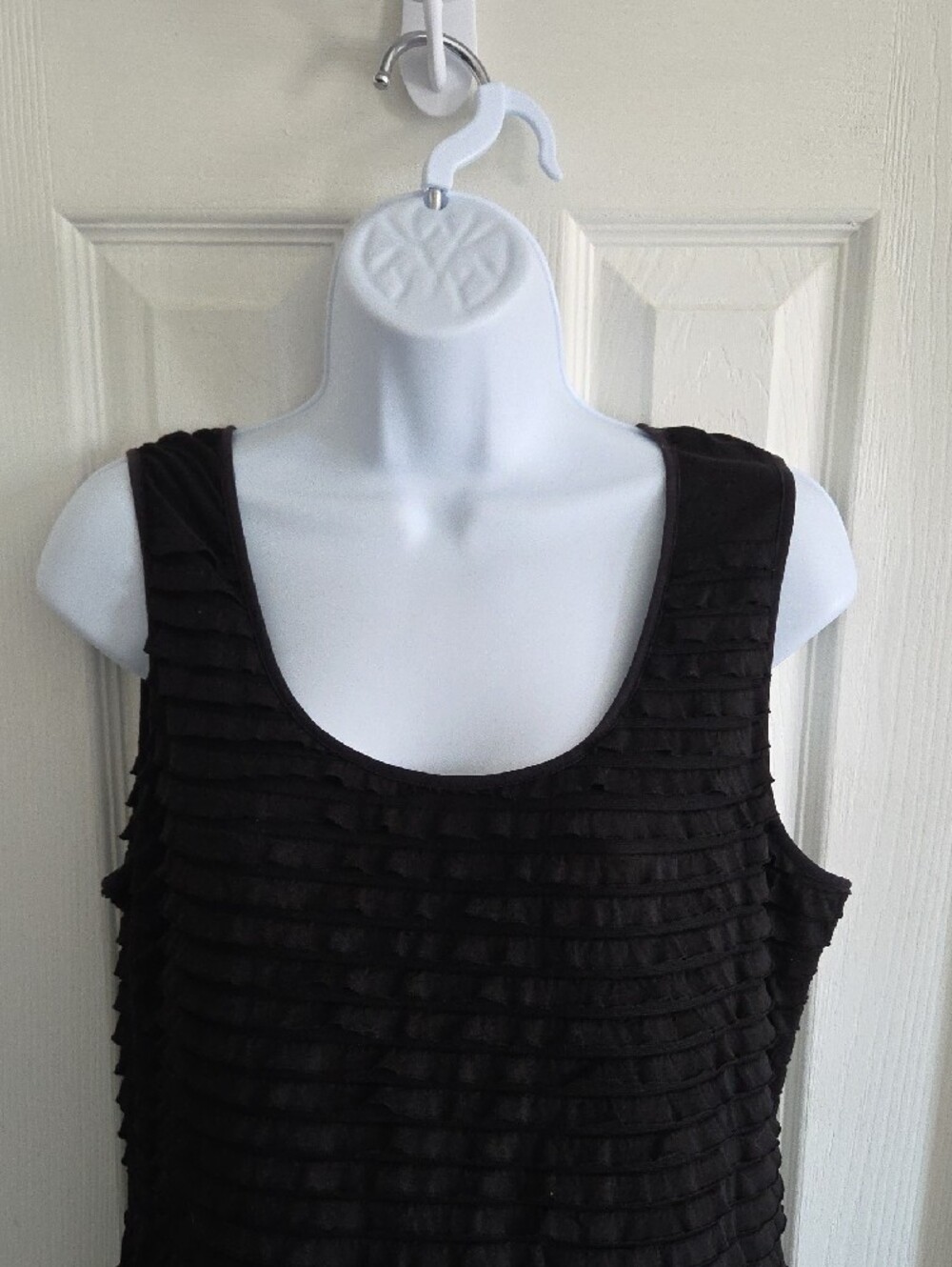 Scarlett Black Ruffled Mini Dress - Picture 4 of 5
